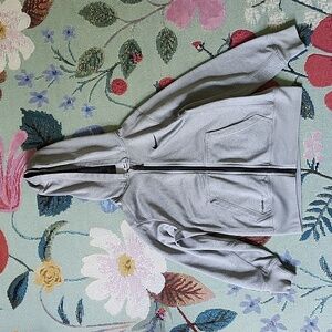 Boys Nike Therma-fit Gray Zipup Jacket